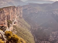 Route des Crêtes du Verdon from La Palud-sur-Verdon