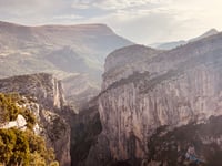 Route des Crêtes du Verdon from La Palud-sur-Verdon