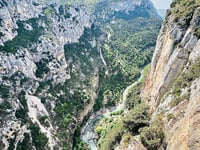 Route des Crêtes du Verdon von La Palud-sur-Verdon