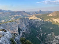 Route des Crêtes du Verdon desde La Palud-sur-Verdon