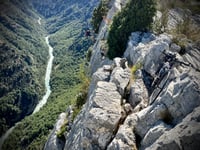 Route des Crêtes du Verdon from La Palud-sur-Verdon