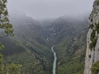 Route des Crêtes du Verdon from La Palud-sur-Verdon