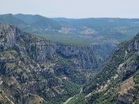 Route des Crêtes du Verdon from La Palud-sur-Verdon