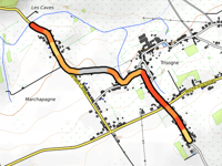 Route des Deux Tilleuls via Trisogne