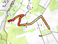 Route des Fortes via Rue Clément Didriche