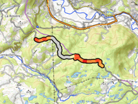 Route des Forts from Col du Mont de Fourche