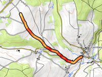 Route des Grands Nids desde Gembes