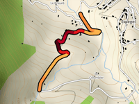 Route des Granges von Espenel