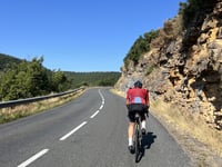 Route des Liquisses von Nant