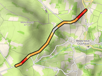 Route des Meurgers über Les Buis