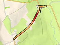 Route des Ouches von Lurcy le Bourg