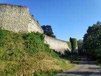 Route des Remparts von Septème