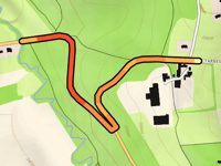 Route des Tarbes z Sarrouilles