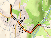Route du Beugnon da La Fôlie Brunetière