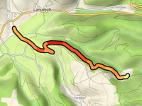 Route du Brajon da Lanuéjols