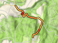 Route du Chalet-Boverat da Montheron