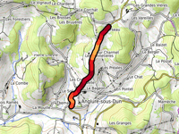 Route du Charmet da Anglure-sous-Dun
