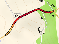 Aubagnan z Route du Château