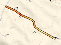 Route du Coteau da Route de la Poutge