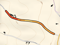Route du Lac über As Plos Haut
