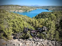 Route du Lac von Lac d'Esparron