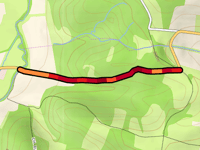 Route du Lubret Saint Luc
