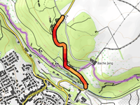 Route du Luxembourg von Hussigny-Godbrange