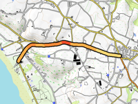 Route du Marais przez La Route des Laveurs