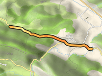 Route du Mas d'Azil von Montégut Plantourel