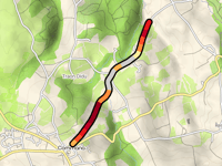 Route du Mendy z Commana