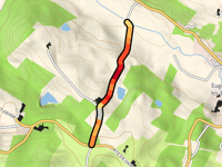 Route du Moulin von Le Moulin de Bougnères