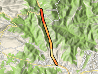 Route du Muy da Sainte Maxime