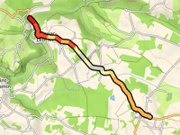 Route du Périgord da Savignac Lédrier