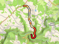 Route du Pervendoux da La Pomélie