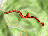 Route du Petit Tourniol von Barbières