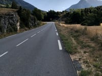 Route du Queyras über Guillestre