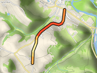 Route du Ramey von Vorey über Brigols