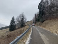 Route du Risoux from Bois d'Amont