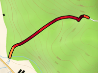 Route Forestière de Yango from Le Lihoury