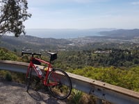 Route Forestière des Crêtes desde Col du Caguo Ven