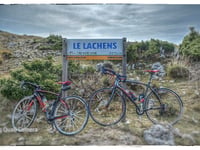 Lachens from Col de Clavel via Route Forestière du Lachens