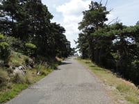Lachens da Col de Clavel via Route Forestière du Lachens