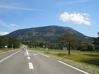 Lachens da Col de Clavel via Route Forestière du Lachens