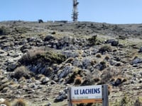 Lachens da Col de Clavel via Route Forestière du Lachens
