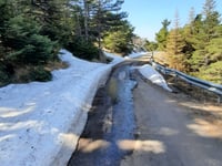 Lachens da Col de Clavel via Route Forestière du Lachens