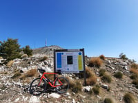Lachens da Col de Clavel via Route Forestière du Lachens