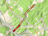 Route Fraser da Beauceville