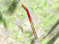 Route Napoléon via Brié et Angonnes