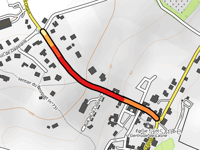 Route d'Ohain von Lasne