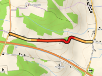 Route Vignes de Soliès